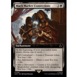 (フルアート)闇市の人脈/Black Market Connections《英語》【ACR】 1枚