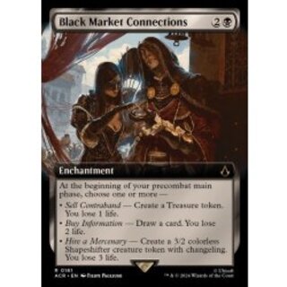 (フルアート)闇市の人脈/Black Market Connections《英語》【ACR】 1枚