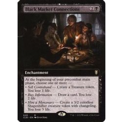 (フルアート)闇市の人脈/Black Market Connections《英語》【CLB】 1枚