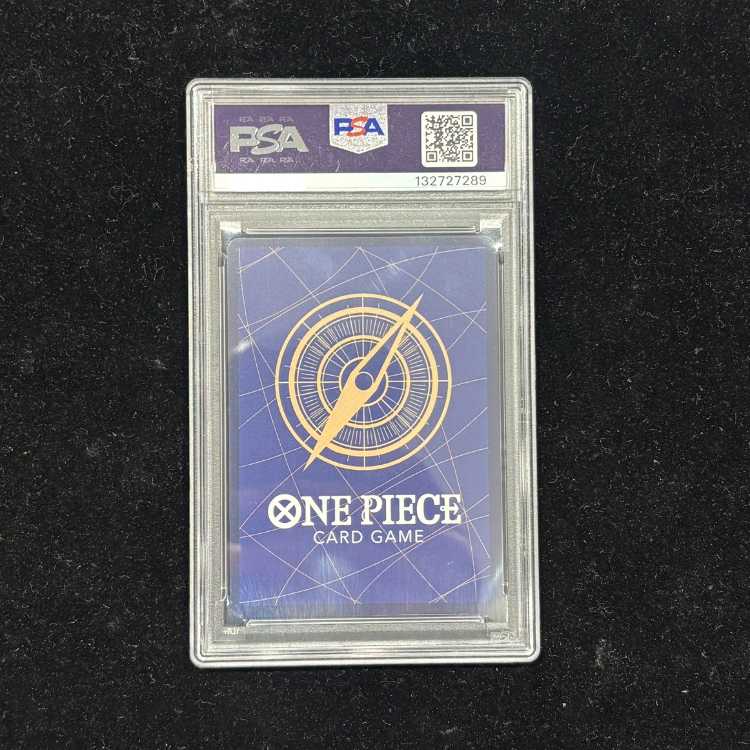 【PSA10】モンキー・D・ルフィ(パラレル)(スーパーパラレル)(コミックパラレル・コミパラ・漫画背景) P-SEC EB02-061 1枚