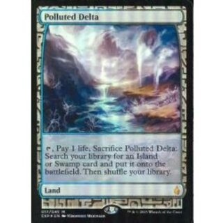 [EX+](FOIL)汚染された三角州/Polluted Delta《英語》【EXP】 1枚