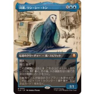 [EX+](FOIL)(フルアート)司書、ワン・シー・トン/Wan Shi Tong, Librarian《日本語》【TLA】 1