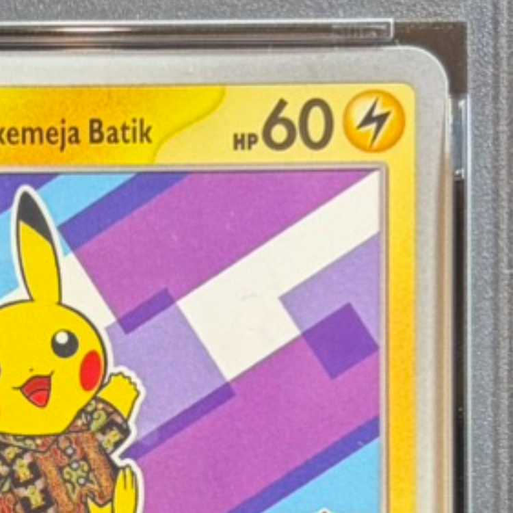【PSA10】バティックシャツのピカチュウ 《インドネシア語/ネイティオ柄》 (プロモ) {154/SV-P} [海外版] 1枚