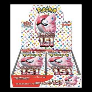 強化拡張パック「ポケモンカード151（イチゴーイチ）」 未開封BOX  1BOX