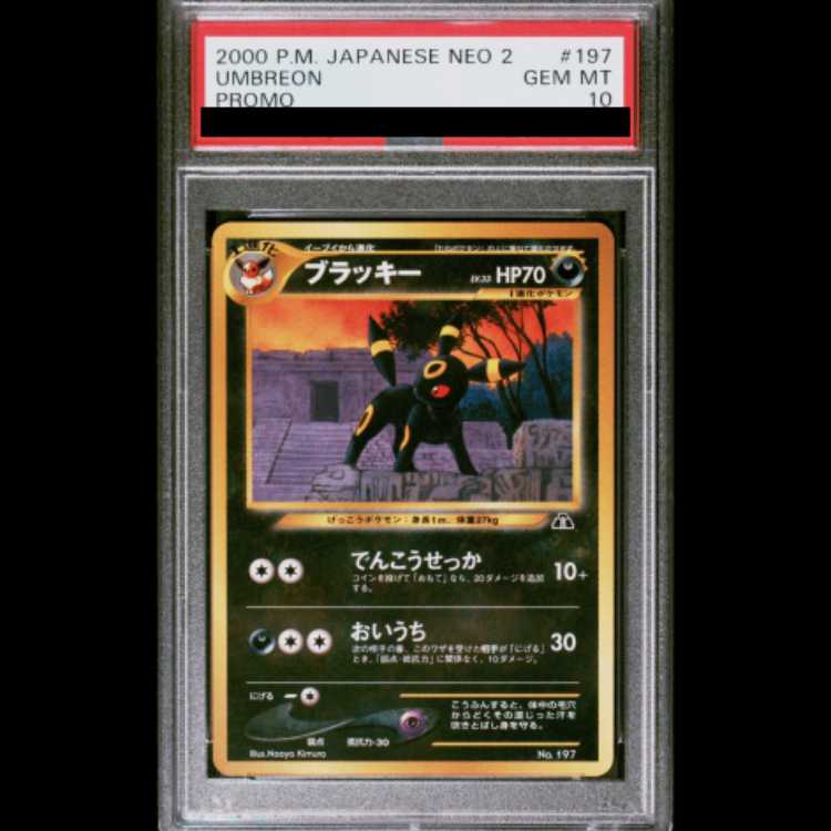 [PSA10] Umbreon Premium File Old Back 1枚
