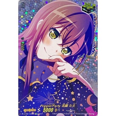 Poppin'Party Tae Hanazono (Sign) [EX] {DZ-BT02/EX02S} 1枚