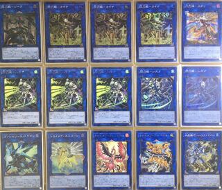 純閃刀機デッキ　ガチデッキ　二重スリーブ