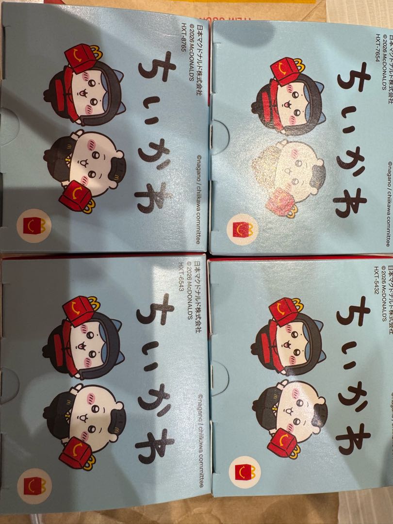 ちいかわ　フィギュア　4個セット　ハチワレ　くりまんじゅう　ラッコ　本日発送 コンプリートセット コンプリート