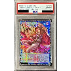 [PSA10 appraised] Cyber Contract Witch [Grand Master] {LOCH-JP018} [Link 1枚