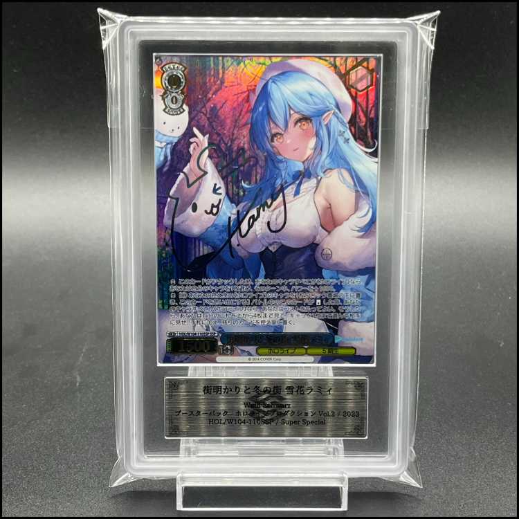 [ARS10+] City Lights and Winter City, Snow Flower Ramie (signed) SSP HOL/W104-110SSP 1枚