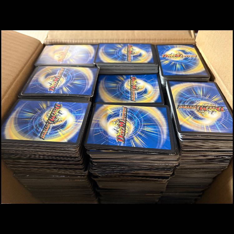 DUELMASTERS Large quantity bulk sale, unsorted, 2 boxes, approx. 20 kg, 1 piece. 1枚
