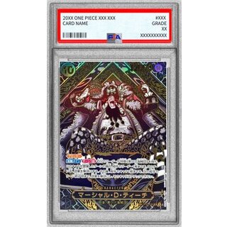 PSA10 certified] Marshall D. Teach (parallel / gold background) [SP] {OP09-093[OP12]} 1枚
