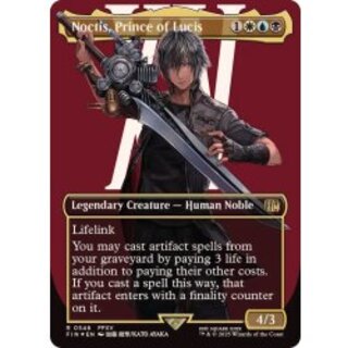 [EX](サージFOIL)ルシスの王子、ノクティス/Noctis, Prince of Lucis《英語》【FIN】 1枚