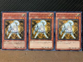 【ぽぽたん】遊戯王 9502 ライトロード・ハンター ライコウ 3枚 ノーマル