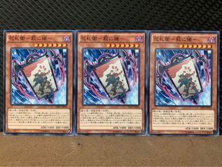 【ぽぽたん】遊戯王 856 花札衛-萩に猪- 3枚 ノーマル