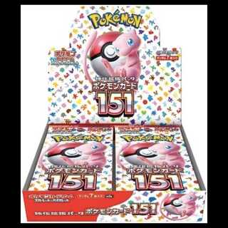 強化拡張パック「ポケモンカード151（イチゴーイチ）」 未開封BOX  1BOX