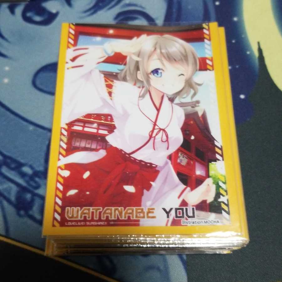 最後の値下げ!!!渡辺曜スリーブ40枚