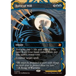 (FOIL)(アーカイブ)意志の力/Force of Will《英語》【SOA】 1枚