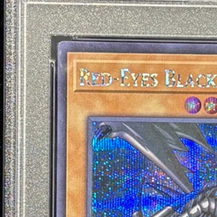 PSA10] Red-Eyes Black Dragon (English Version/Nike Logo) [Secret] {NKC1-EN002} 1枚