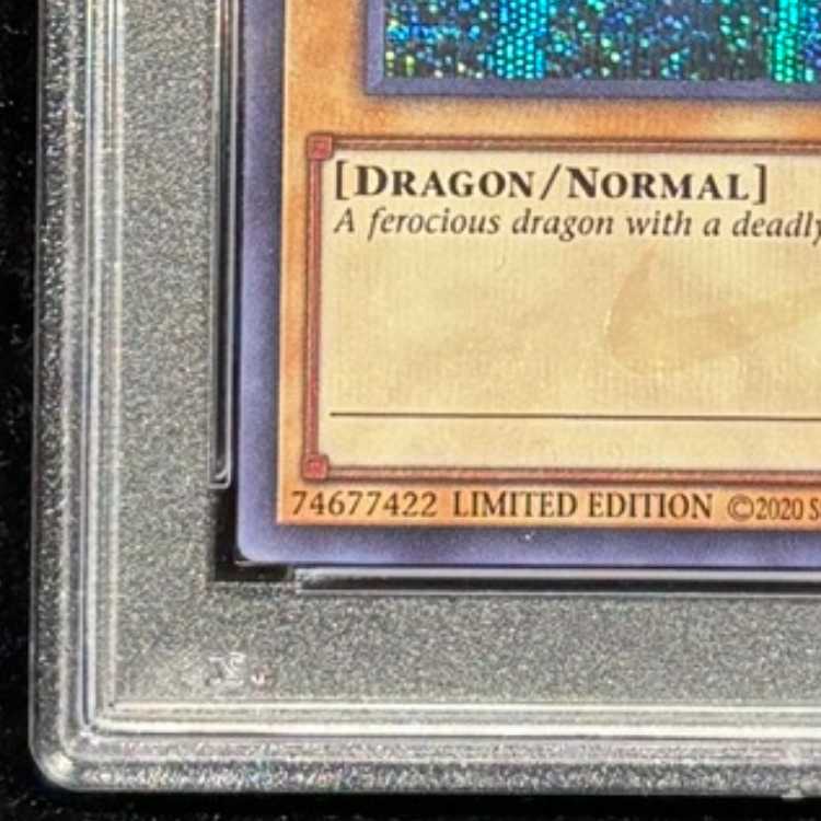 PSA10] Red-Eyes Black Dragon (English Version/Nike Logo) [Secret] {NKC1-EN002} 1枚