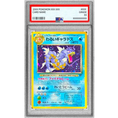 PSA9 appraised] "Bad Gyarados" LV.31 [★] {Old back} 1枚