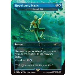 (1869)ホープの魔法「エアロガ」/Hope's Aero Magic　//　サイクロンの裂け目/Cyclonic Rift《英語》【SLD】 1