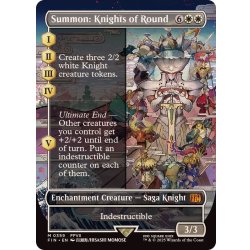 (フルアート)召喚:ナイツオブラウンド/Summon: Knights of Round《英語》【FIN】 1枚