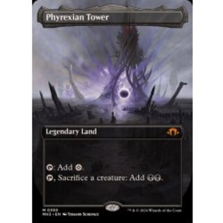 (Full Art)Phyrexian Tower/Phyrexian Tower《English》【MH3】. 1枚