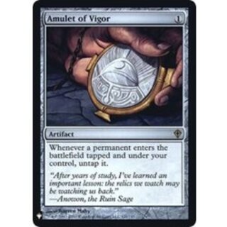 [EX+]Amulet of Vigor/Amulet of Vigor [English] [Reprint Cards (Mystery Booster FOIL)] 1枚