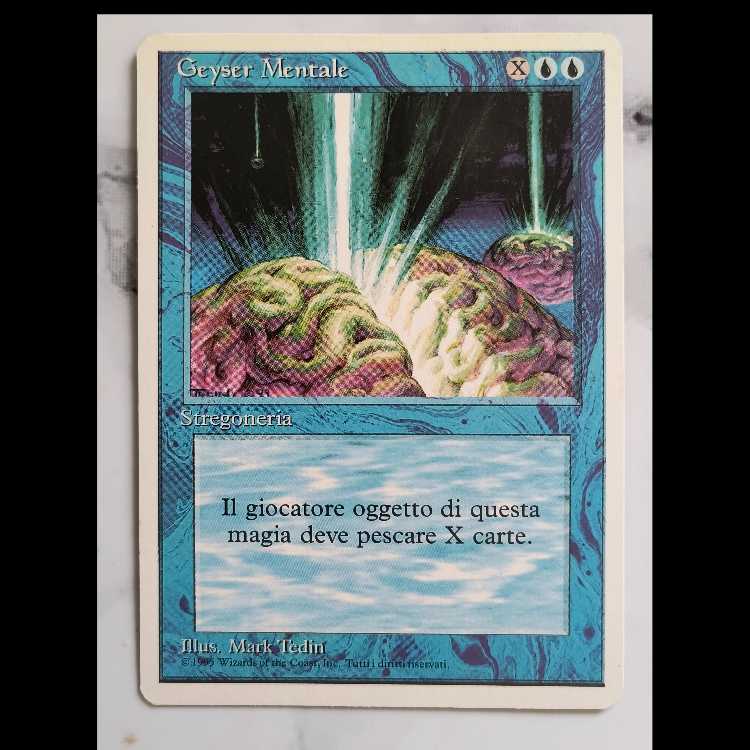 Braingeyser 3ED Italian edition 1枚