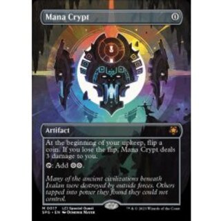 (FOIL)(フルアート)魔力の墓所/Mana Crypt《英語》【SPG】 1枚