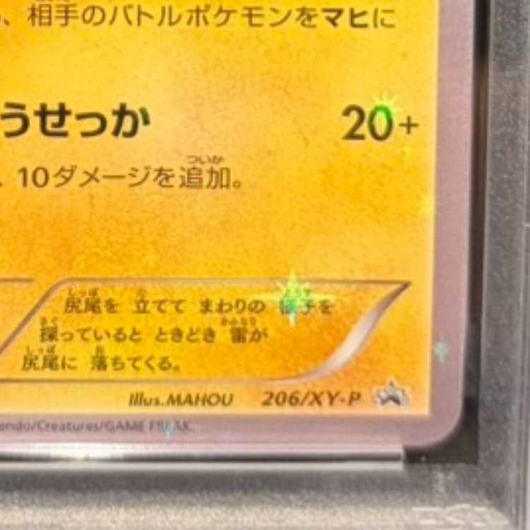 PSA10] Pikachu PROMO 206/XY-P 1枚