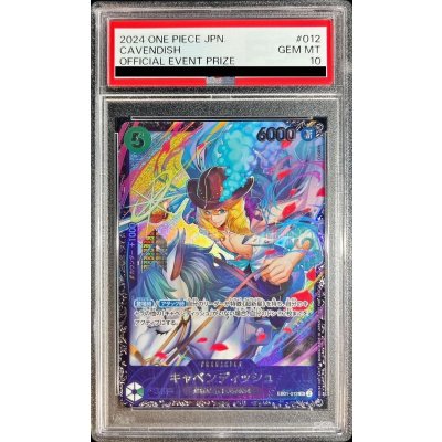 PSA10 certified] Cavendish (Illust:Bashikou) [SR] {EB01-012} 1枚
