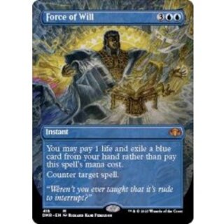 (フルアート)意志の力/Force of Will《英語》【DMR】 1枚