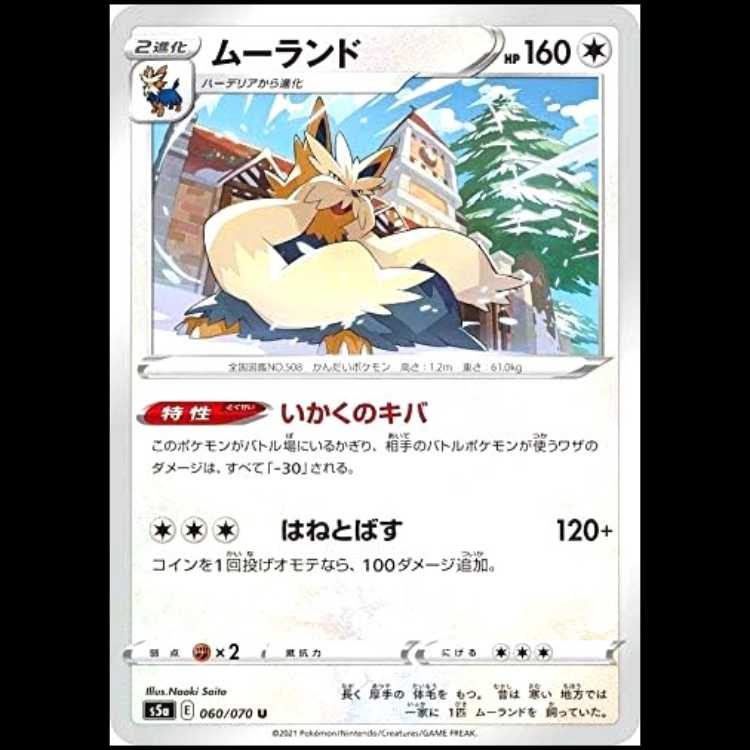 stoutland pokemon card PSA 10]{061/049} FA/STOUTLAND