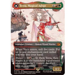 (フルアート)(0323)魔導戦士、ティナ/Terra, Magical Adept《英語》【FIN】 1枚