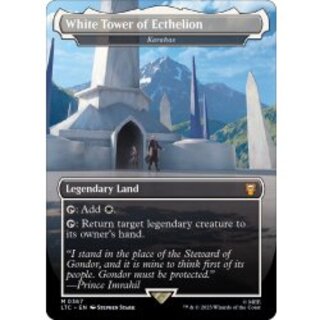 (フルアート)エクセリオンの白の塔/White Tower of Ecthelion　//　カラカス/Karakas《英語》【LTC】 1枚