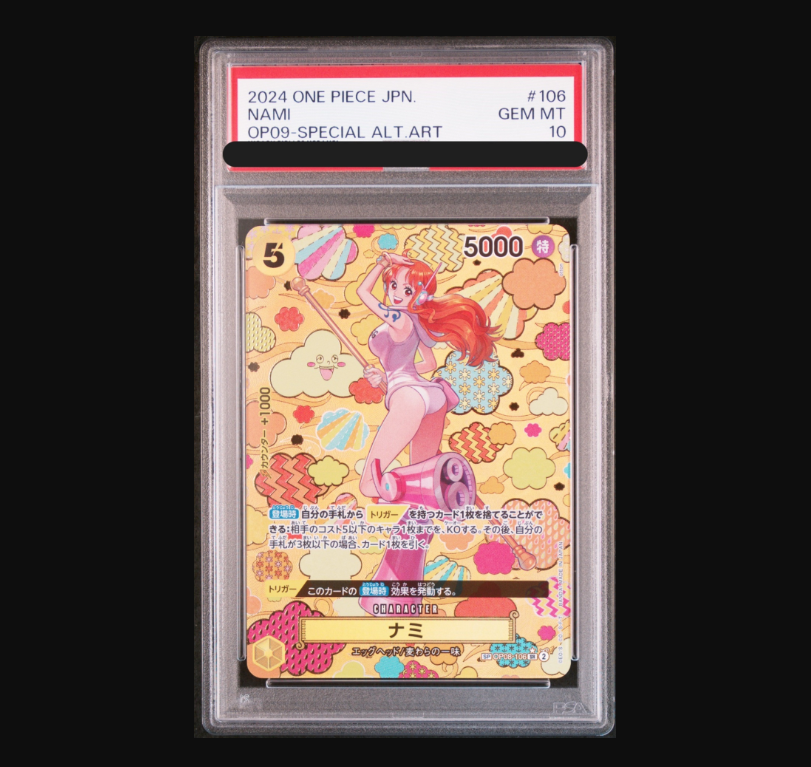 PSA10] Nami (Parallel) SP OP08-106 1枚