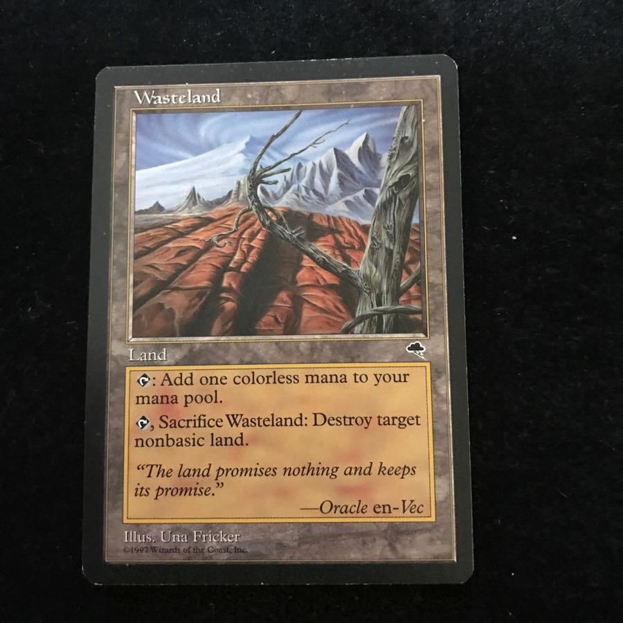 不毛の大地/Wasteland TMP 英1枚