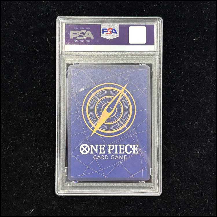 【PSA10】モンキー・D・ルフィ(パラレル/箔押し)(ジャンプ19号応募者全員サービス) SR ST01-012 1枚
