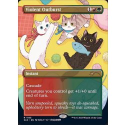 (FOIL)(1185)Violent Outburst/Violent Outburst《English》 [SLD 1