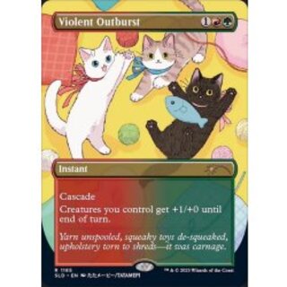 (FOIL)(1185)Violent Outburst/Violent Outburst《English》 [SLD 1