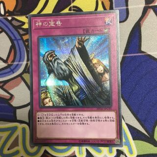 遊戯王 神の宣告 シク シークレット