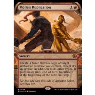 [EX](ショーケース枠)溶鉄の複製/Molten Duplication《英語》【BIG】 1枚