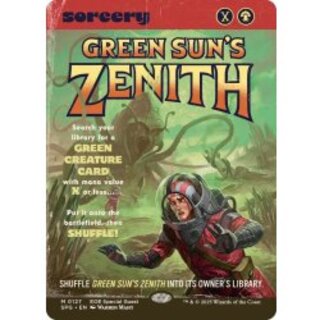 [EX+](ショーケース枠)(0127)緑の太陽の頂点/Green Sun's Zenith《英語》【SPG】 1枚