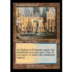 [EX+](旧枠仕様)神聖なる泉/Hallowed Fountain《英語》【RVR】 1枚