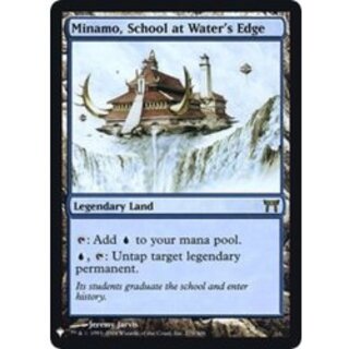 [EX+]水辺の学舎、水面院/Minamo, School at Water's Edge《英語》【Reprint Cards(Mystery Booster FOIL)】 1枚