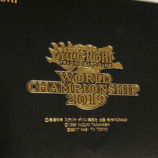 WCS2019 プロモ 黒封筒