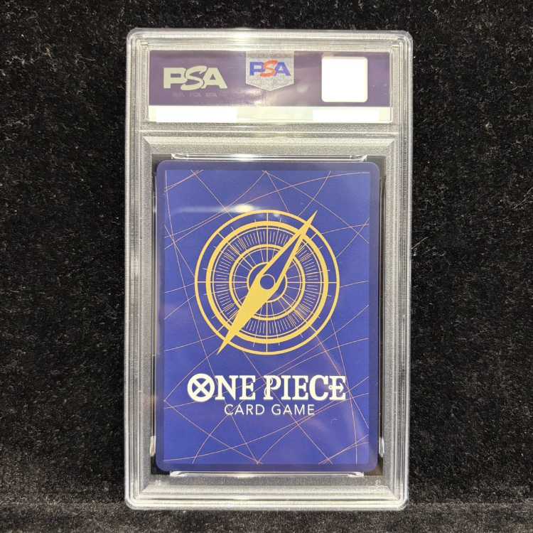 【PSA10】モンキー・D・ルフィ(パラレル/箔押し)(ジャンプ19号応募者全員サービス) SR ST01-012 1枚