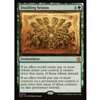 [EX+]倍増の季節/Doubling Season《英語》【FDN】 1